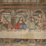Christoph Brech: Letztes Abendmahl, nach Leonardo da Vinci, Musei Vaticani (Rom).jpg